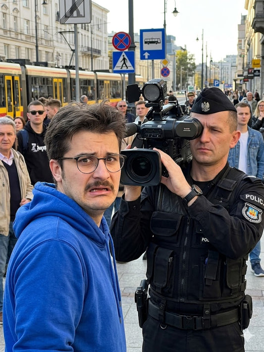 Kamera na mundurze policjanta nagrywa Cię bez pytania. Twoje dane są w systemie. Co możesz z tym zrobić?