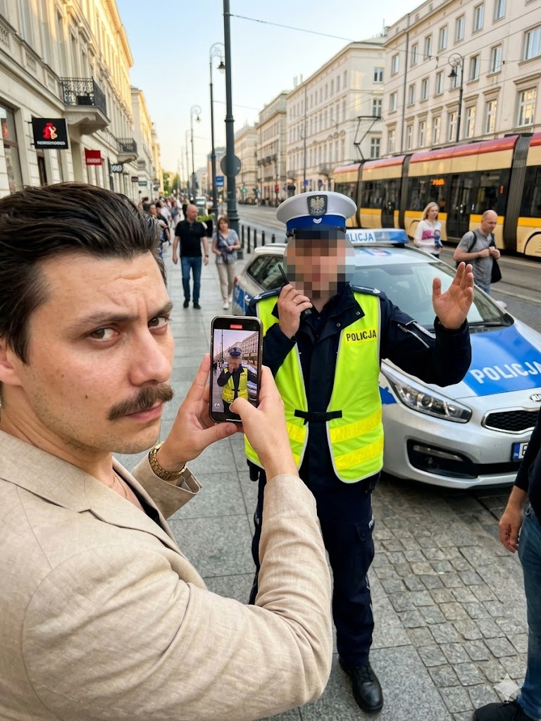Możesz nagrywać policjanta. Ale czy możesz to wrzucić do sieci?