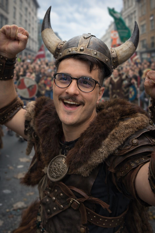 Technoviking korzystałby z RODO. Kto ma prawo do twojej twarzy z mema?