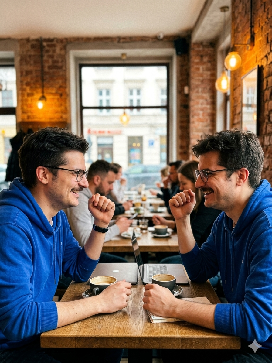 Jak ci się podoba to zagadaj do niej. Content online buduje zasięg. Ludzie budują zaufanie.